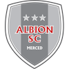 ALBION SC Merced logo