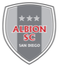 ALBION SC San Diego logo