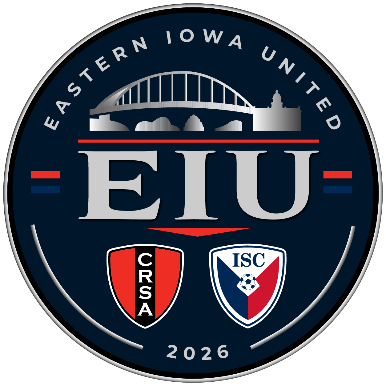Eastern Iowa United logo